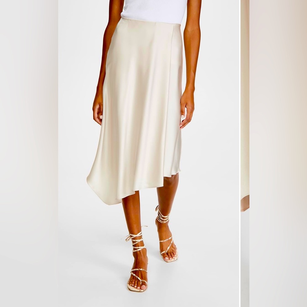 Alice and Olivia stretch charmeuse size 10 skirt